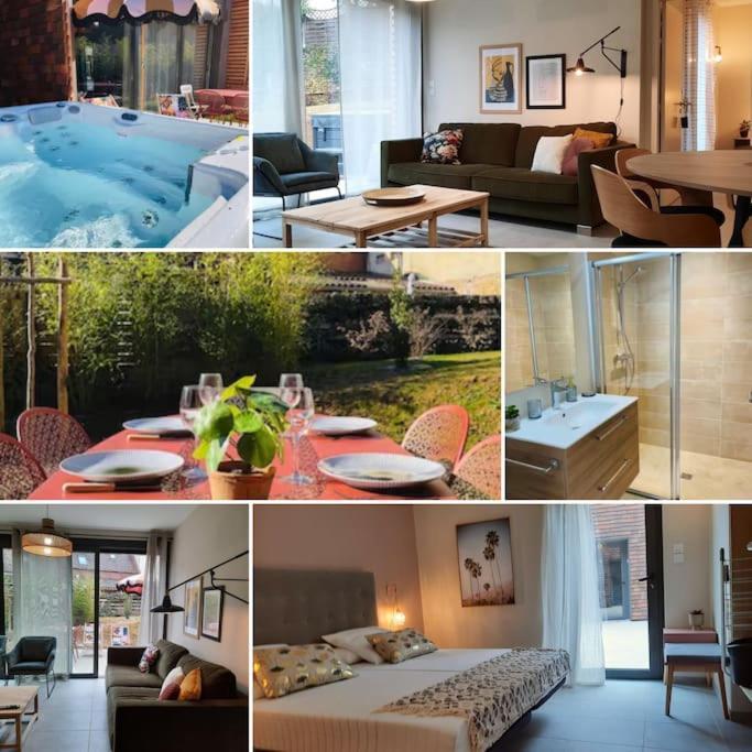 사흘라 라 카네다 La Regate Avec Jaccuzi A 50 M Du Centre Historique 아파트 외부 사진